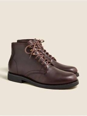 J Crew Field boots in English leather CB047